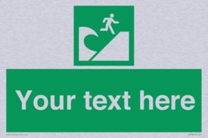 Custom Safe Condition Tsunami evacuation area